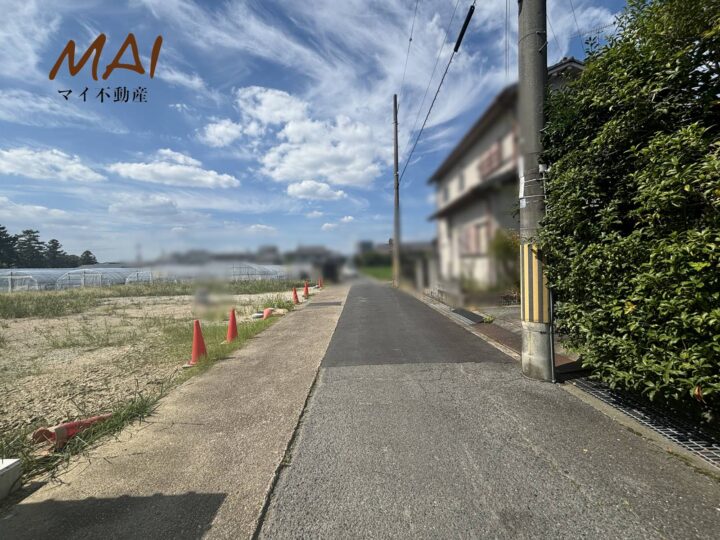 天理市田町1～3号地：土地（建築条件なし土地）