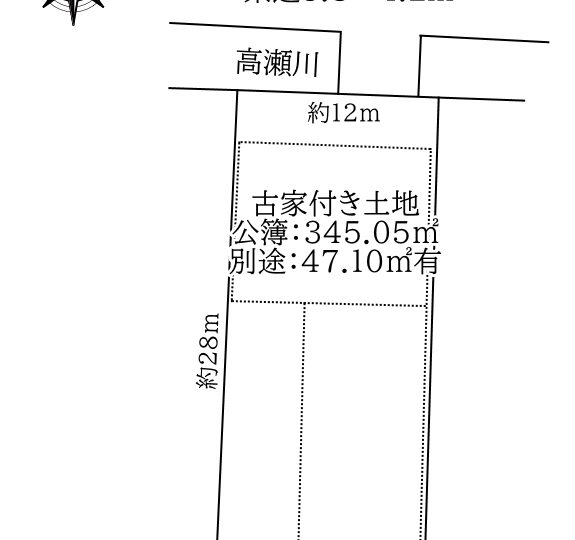 天理市櫟本町：土地（上物付き）