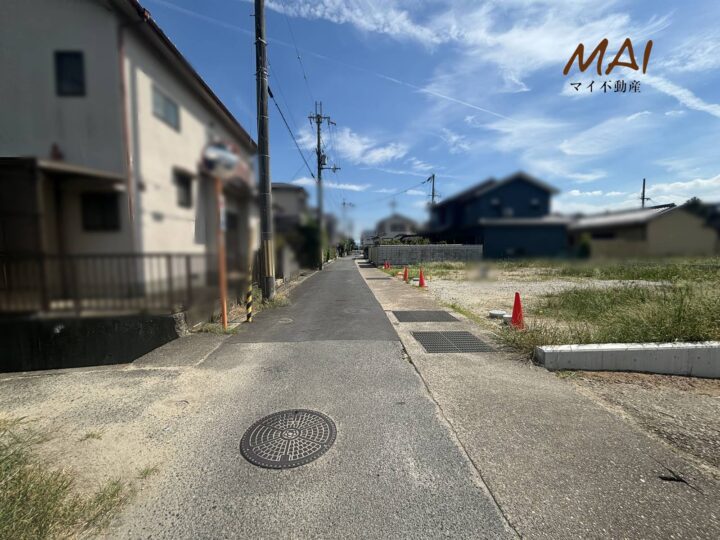 天理市田町1～3号地：土地（建築条件なし土地）