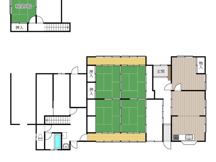 天理市福住町：中古戸建