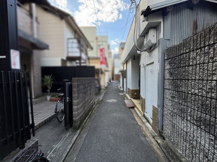 天理市川原城町：店舗建物付き土地（弊社専任媒介物件）