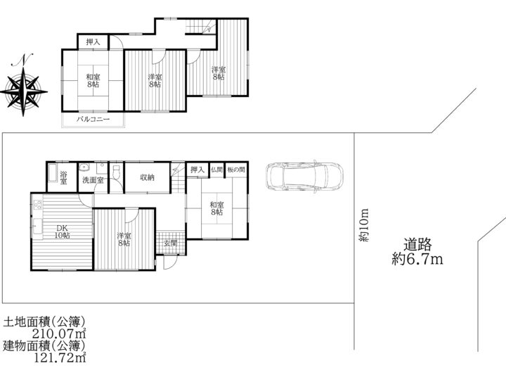 天理市櫟本町：中古戸建(弊社専任媒介物件）