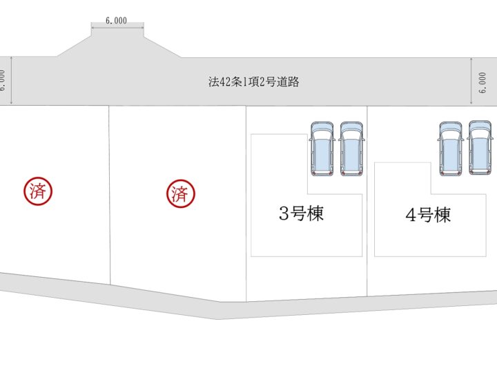 天理市前栽町5期3・4号棟：新築戸建