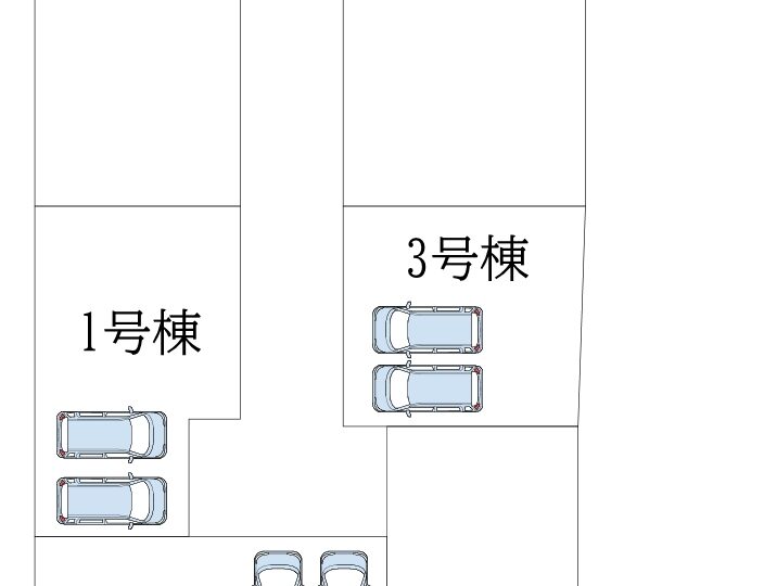 天理市富堂町1～3号棟：新築戸建